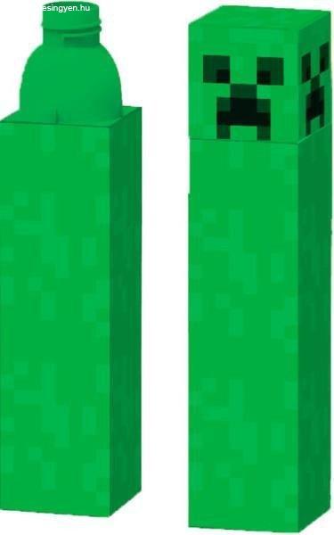 Minecraft Creeper kocka kulacs, 650 ml