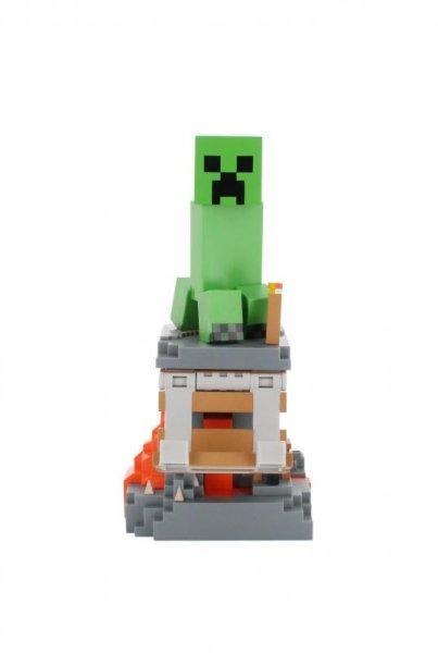 Minecraft - Creeper telefon- és vezérlőtartó (magasság: 20 cm)