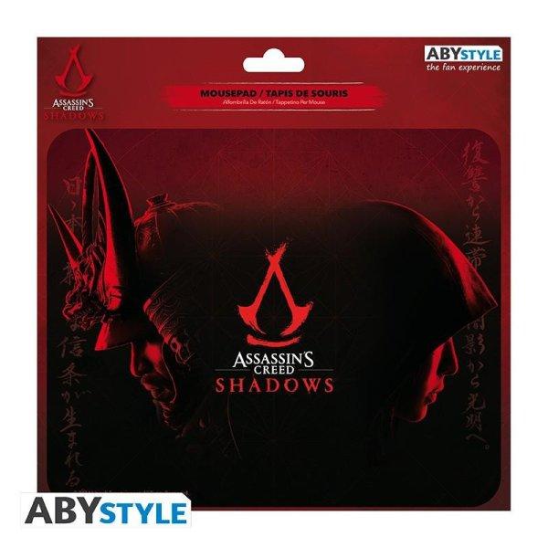 Assassin's Creed Shadows flexibilis egérpad - Yasuke & Naoe (23,5 x 19,5
cm)