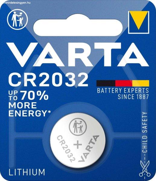 Varta CR2032 lithium gombelem 3V bl/1 6032