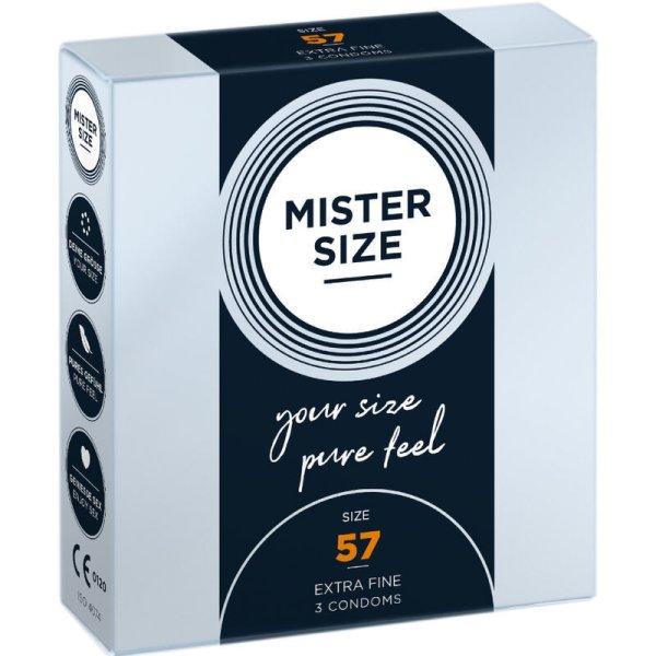 MISTER SIZE - ÓVSZER MÉRET L 57 MM (3 DB)