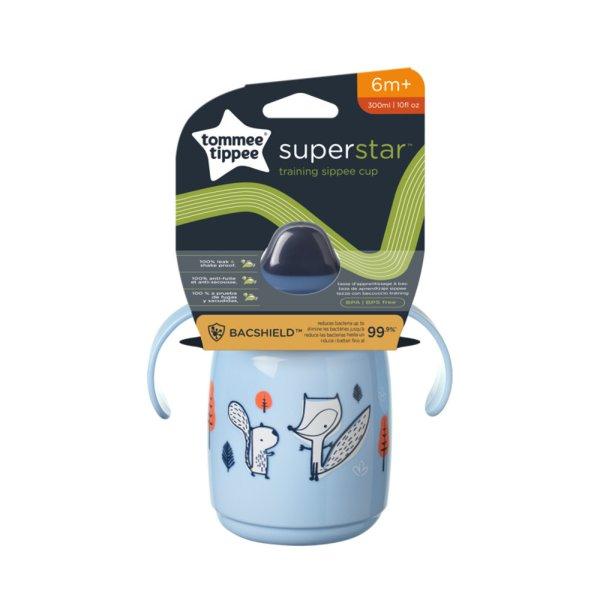 Tommee Tippee itatópohár - Superstar Training Sippee Cup csőrös 300ml 6hó
kék