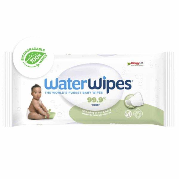 WaterWipes bio baba nedves törlőkendő 60 lapos Soapberry