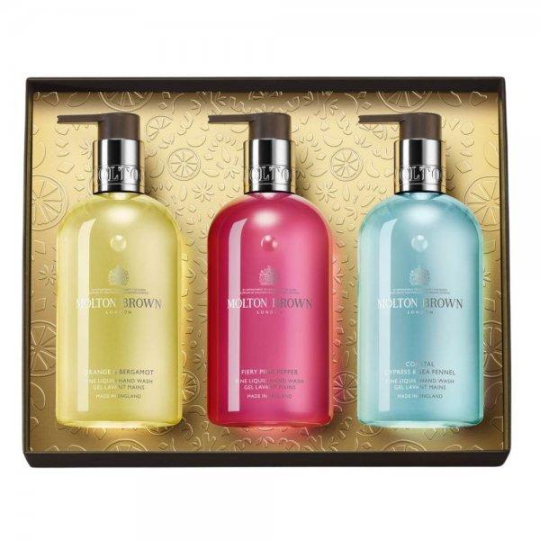 Molton Brown Folyékony kézszappan ajándékkészlet Floral
and Aromatic Hand Care Collection Gift Set