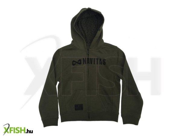 Navitas Core Zip Hoody Zipzáros Kapucnis Pulóver Xl