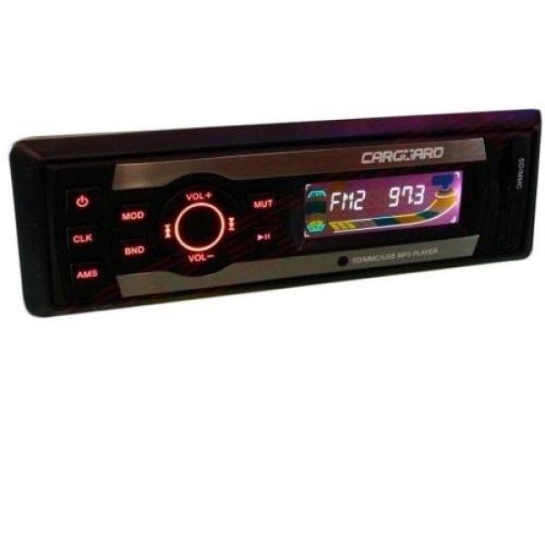 Carguard CD164 FM tunerrel és SD/USB olvasóval AutóHiFi fejegység