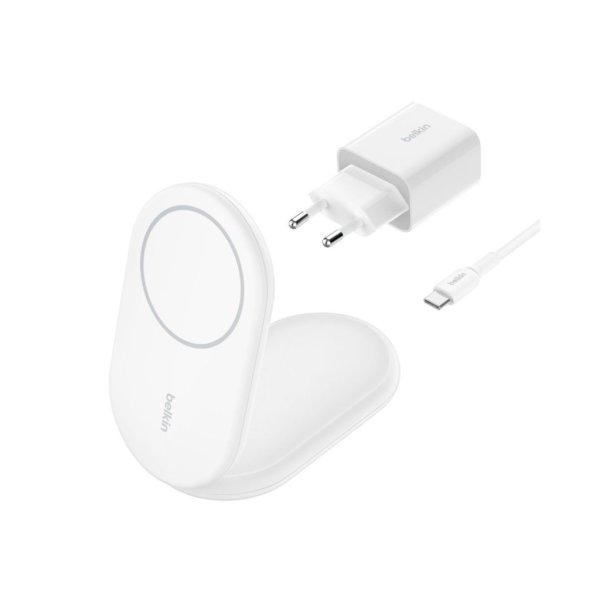 Belkin BoostCharge Magnetic Qi2 15W White