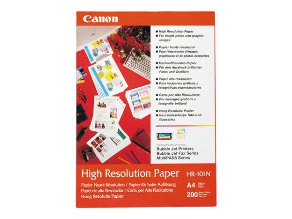 CANON HR-101 high resolution paper inkjet 110g/m2 A4 50 sheets 1-pack