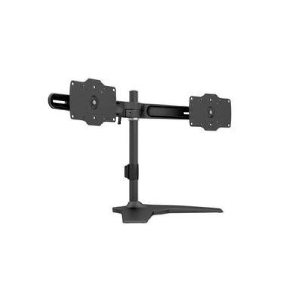 MULTIBRACKETS Asztali állvány (2 képernyős rögzítőkar), M VESA
Desktopmount Dual Stand 24-32" (max.VESA: 200x100 mm)