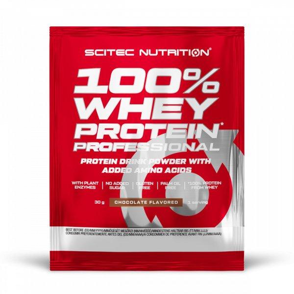 Scitec Nutrition 100% Whey Protein Professional 1karton (30gx10db)