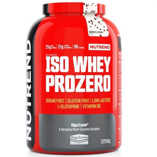 Nutrend Iso Whey Prozero 2250g