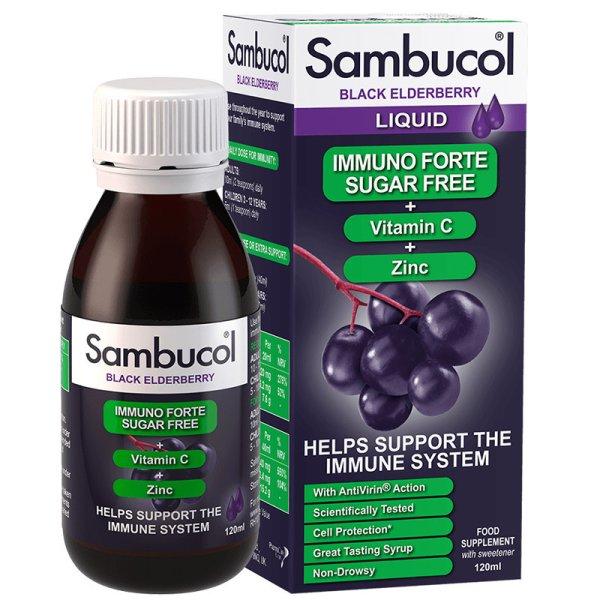 Sambucol Immuno Forte Sugar Free 120ml