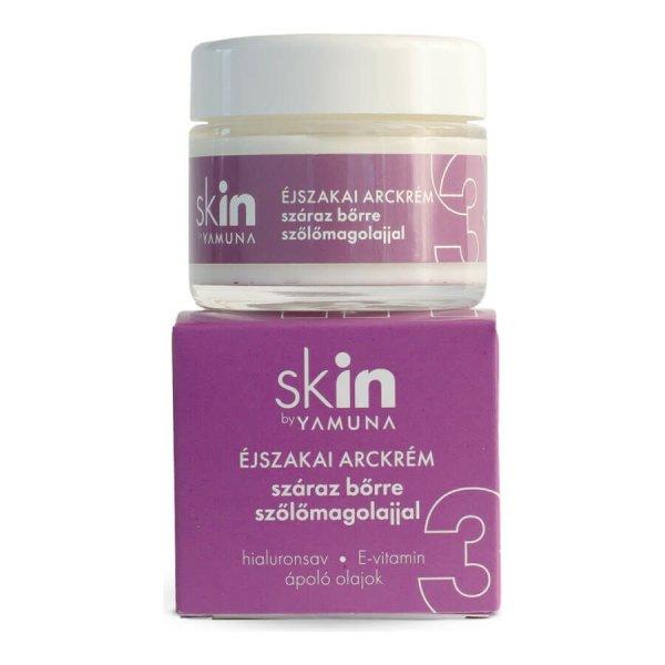 skIN by Yamuna éjszakai arckrém száraz bőrre 50ml