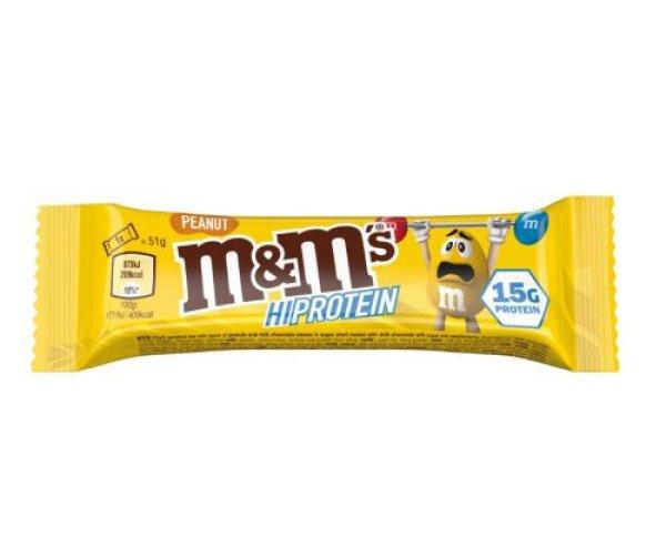 M&M's Protein Peanut Bar 1 karton (51gx12db)