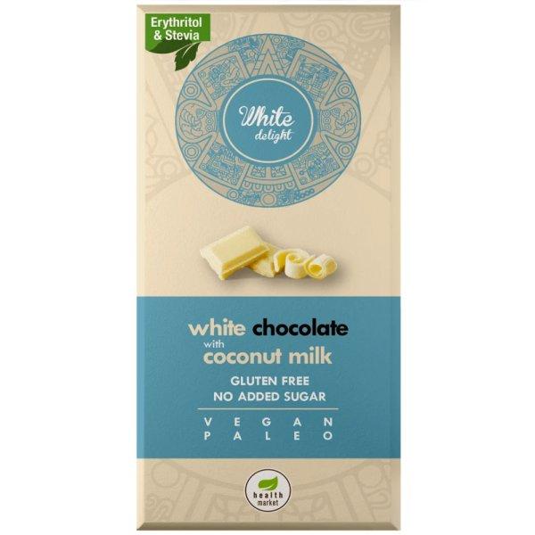 Health Market White Delight fehércsoki 80g