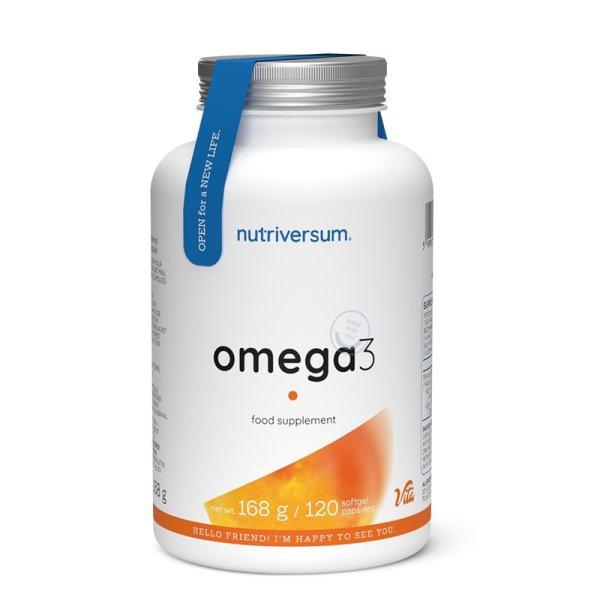 Nutriversum Omega 3 halolaj 120 kapszula