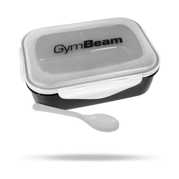 GymBeam Fit Prep Black ételhordó doboz