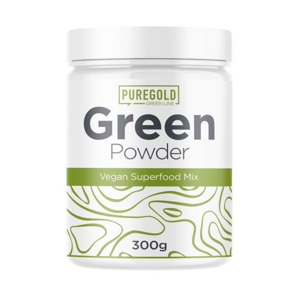 PureGold Green Powder Gyümölcs és zöldség keverék alapú italpor 300g