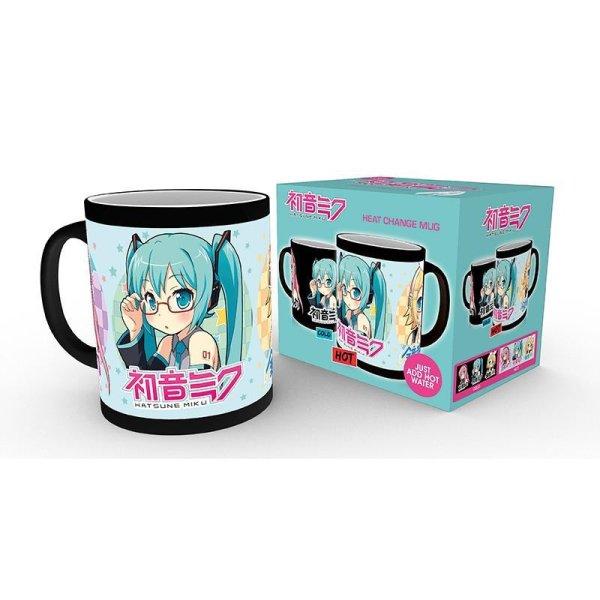 HATSUNE MIKU - Cserehatású bögre - 320 ml