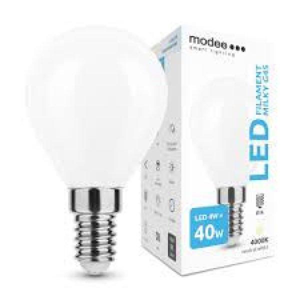 Modee Lighting LED izzó Filament Milky G.Mini G45 4W E14 360 4000