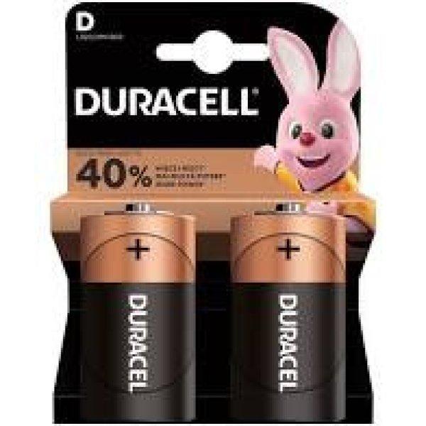 Duracell Plus Power Gólát elem D 1,5V B2