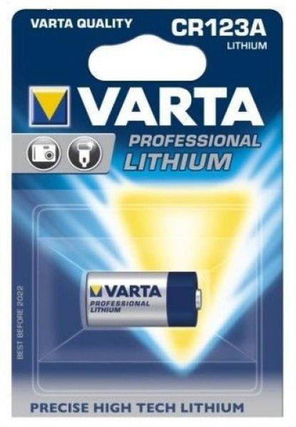 VARTA Fotó Elem Lithium CR123 (6205) (3V) B1