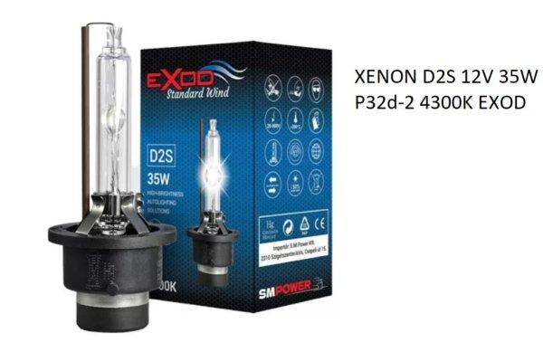 XENON D2S 12V 35W P32d-2 4300K EXOD 