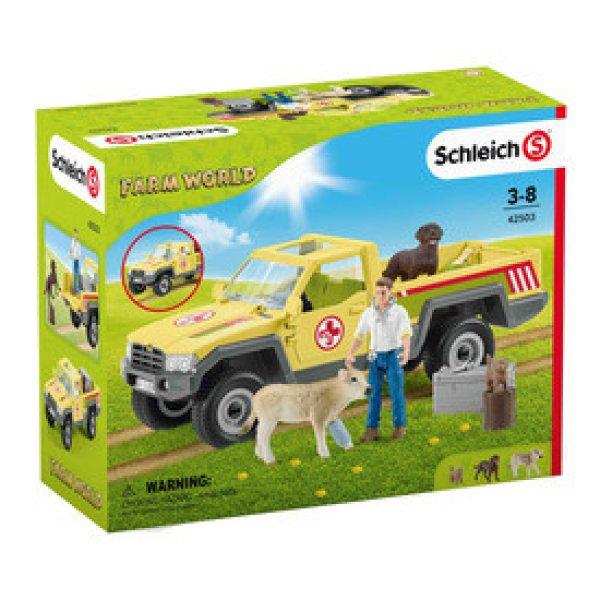 Schleich Állatorvos-látogatás a farmon