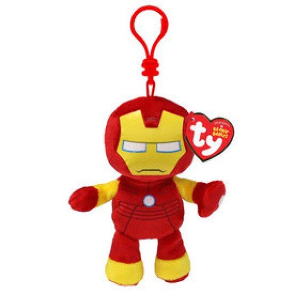 Beanie Babies clip plüss IRON MAN, Clip 8, 5 cm