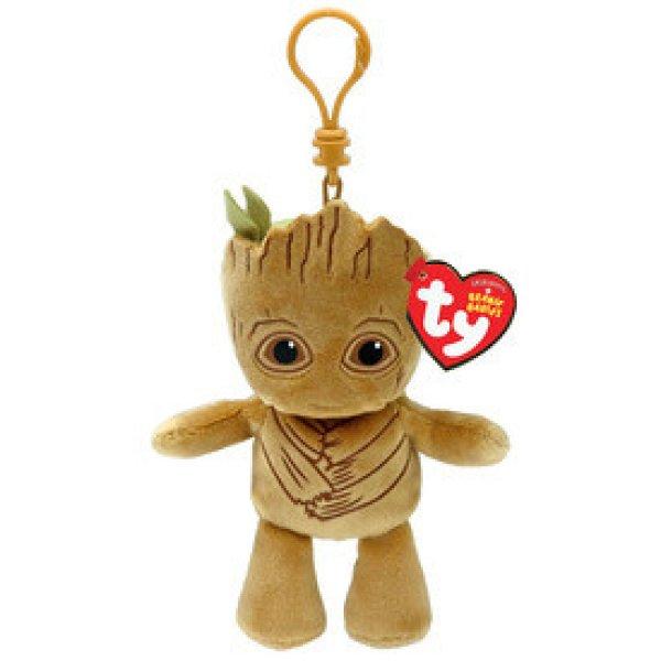 Beanie Babies clip plüss GROOT, Clip 8, 5 cm