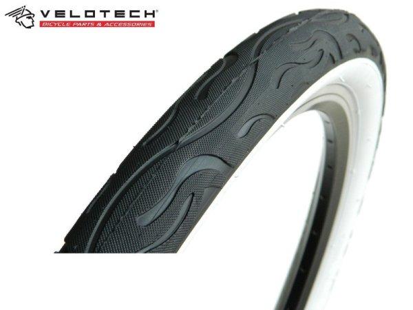 VELOTECH Cruiser Külső gumi 26x2,125 (57-559) Fehér oldalfalú