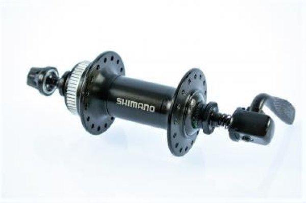 Első agy alu Shimano TX505 32ly fekete centerlock