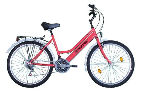 KOLIKEN 26" BIKETEK ORYX ATB KERÉKPÁR NŐI ROZÉ VÁLTÓS