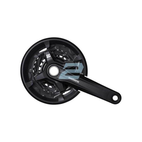 Hajtómű Z 22-32-44 shimano FCMT2103 Integralt feke