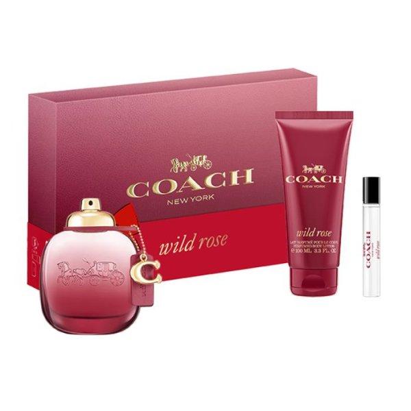 Coach Coach Wild Rose - EDP 90 ml + testápoló tej 100 ml + EDP 7,5 ml