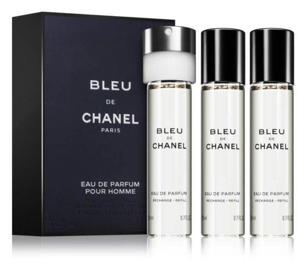 Chanel Bleu De Chanel - EDP utántöltő (3 x 20 ml)