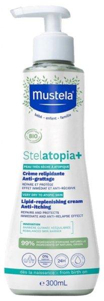 Mustela Nyugtató és megújító krém Stelatopia+
(Lipid-replenishing Cream) 300 ml