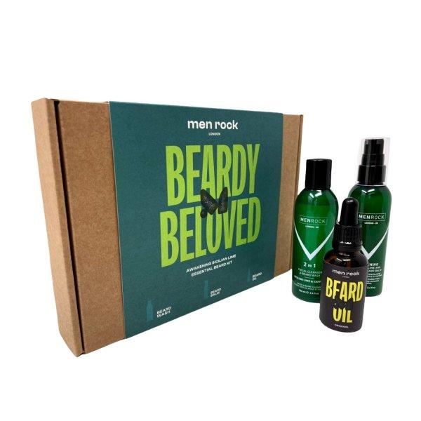 Men Rock London Szakállápoló ajándék szett Sicilian
Lime (Beard Care Gift Set)