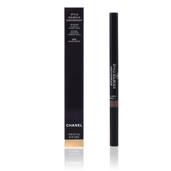 Chanel Stylo Sourcils Waterproof (Eyebrow Pencil) 0,27 g vízálló
szemceruza ecsettel 806 Blond Tendre