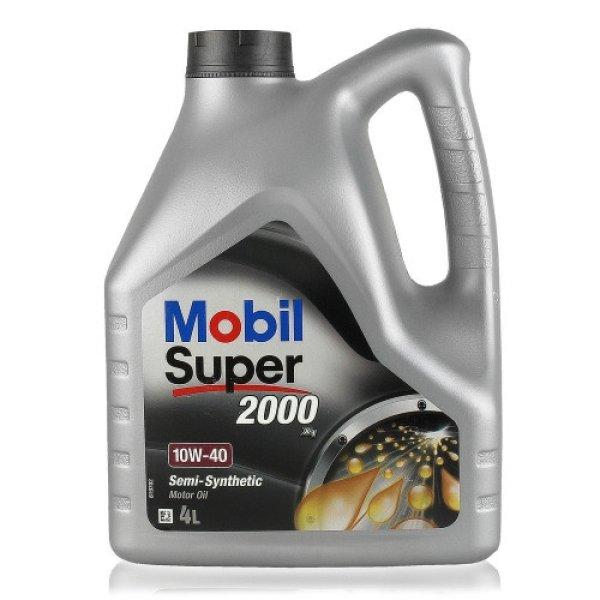 Mobil super 2000x1 10w40 4l a3/b3 mb229.1 vw501.01/505.00 sl/cf