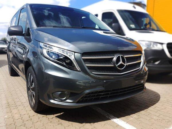 Csomagtartó élvédő Mercedes V-Class 2014- (W447, sötét, matt, 130cm)|Avisa