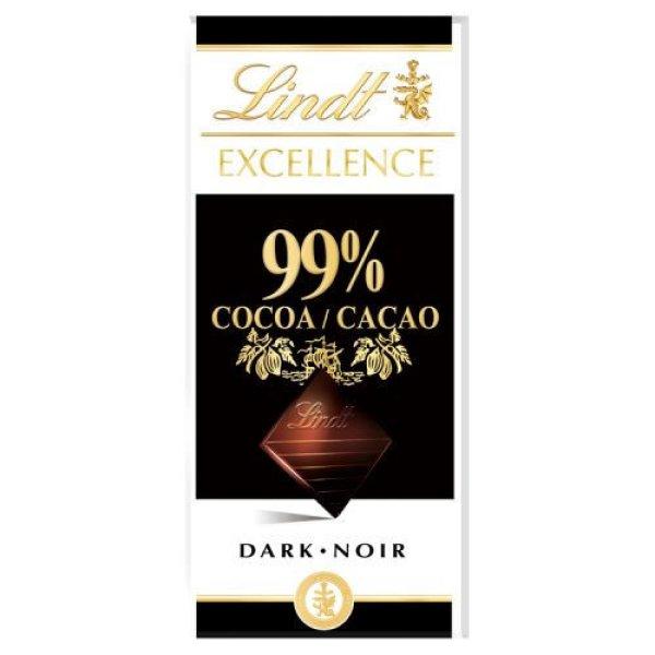 LINDT EXCELLENCE ÉTCSOKOLÁDÉ 99%