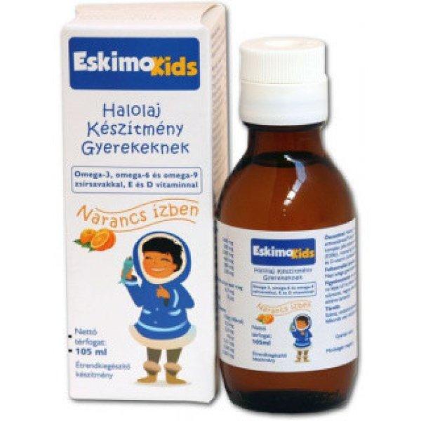 Eskimo kids halolaj narancs 105 ml