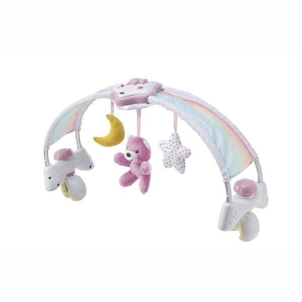Chicco Rainbow Sky kiságy játékhíd és éjszakai fény elemes