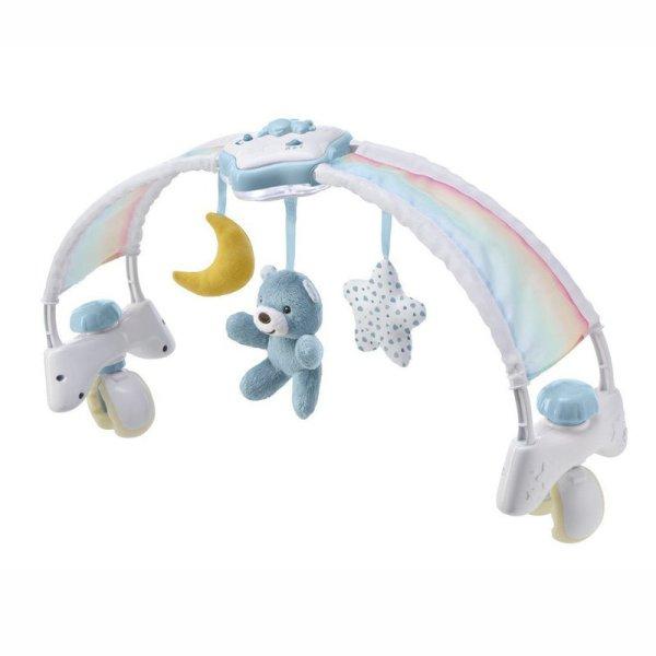 Chicco Rainbow Sky kiságy játékhíd és éjszakai fény elemes