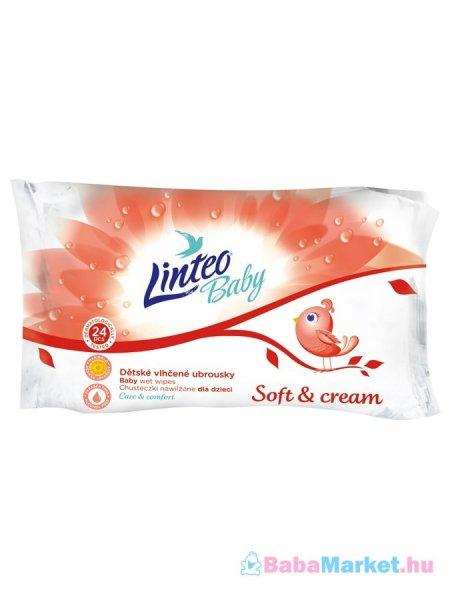 Nedves törlőkendő - Linteo Baby 24 db