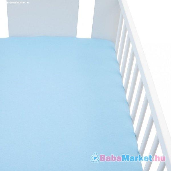 Jersey lepedő kiságyba New Baby 120x60 kék