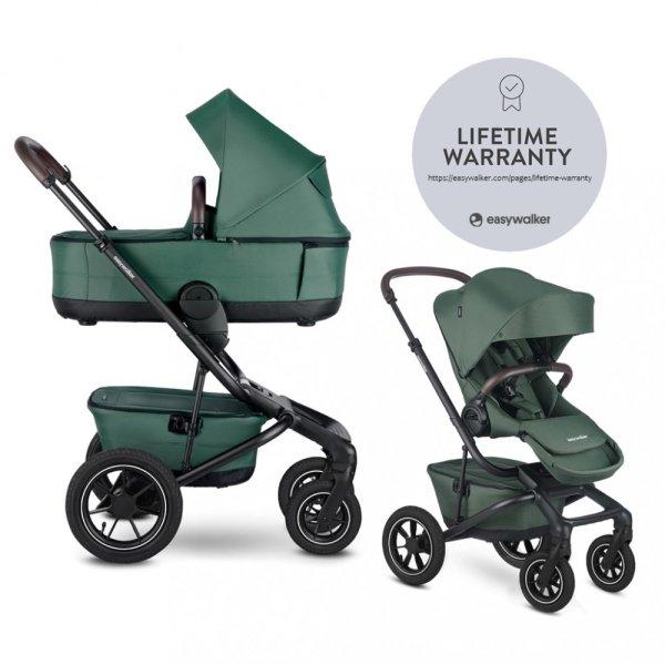 EASYWALKER Kombinált babakocsi Jimmey 2in1 Pine Green LITE AIR