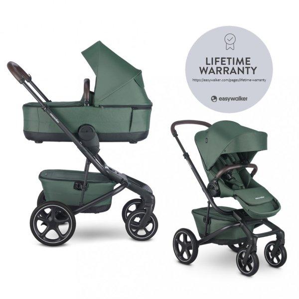 EASYWALKER Kombinált babakocsi Jimmey 2in1 Pine Green LITE RWS