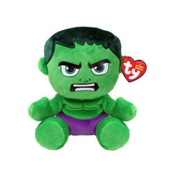 Beanie Babies SOFT plüss HULK , 15 cm